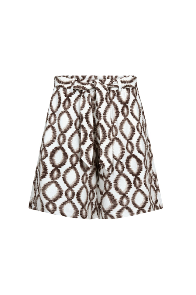 Freequent Short Fqlavisco Brilliant White Coffee Bean 208227 Stretchshop.nl