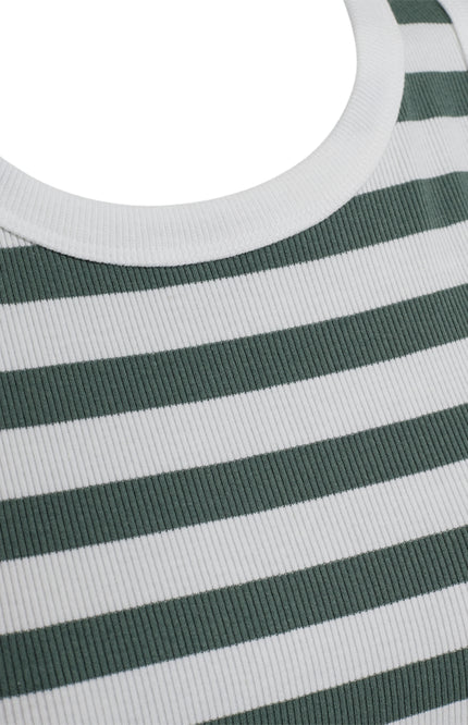 Freequent Top Fqeffy Brilliant White Dark Forest 203813 Stretchshop.nl