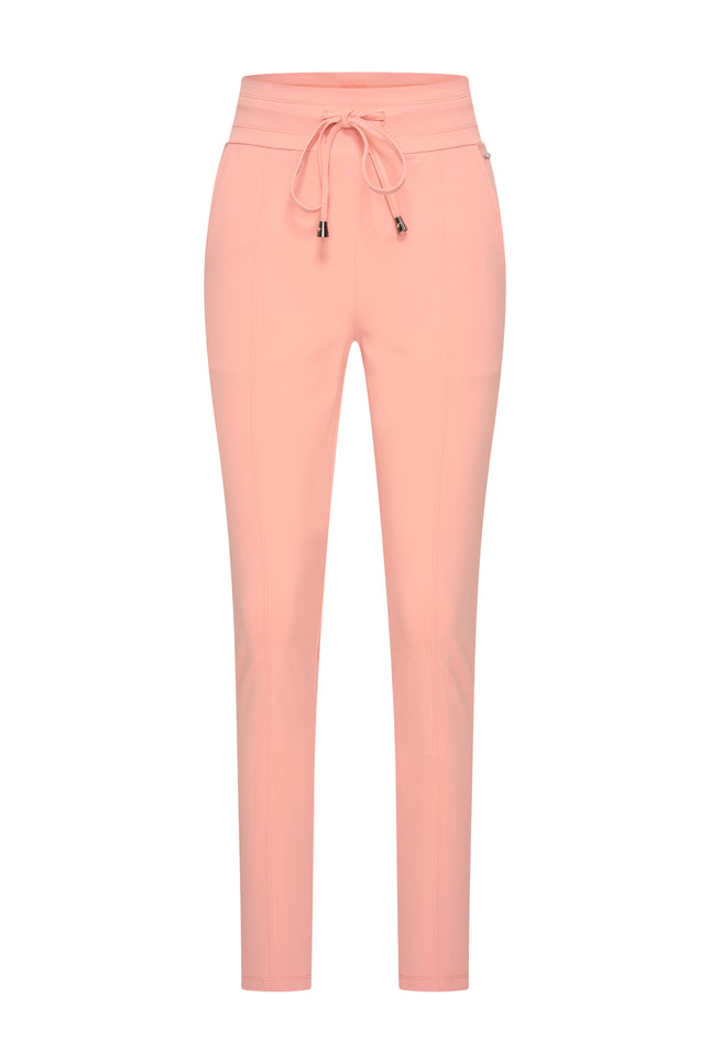 Mi Piace Travel Broek Peach Amber 202134 Stretchshop.nl