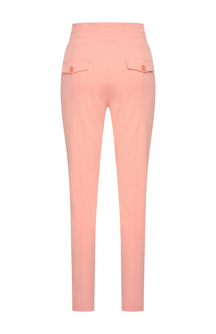 Mi Piace Travel Broek Peach Amber 202134 Stretchshop.nl