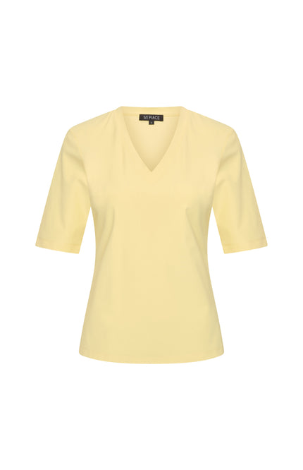 Mi Piace Travel Top Lemon Yellow 202271 Stretchshop.nl