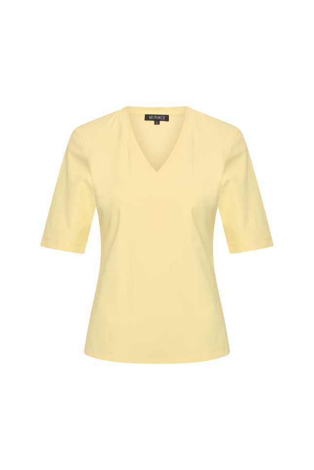 Mi Piace Travel Top Lemon Yellow 202271 Stretchshop.nl