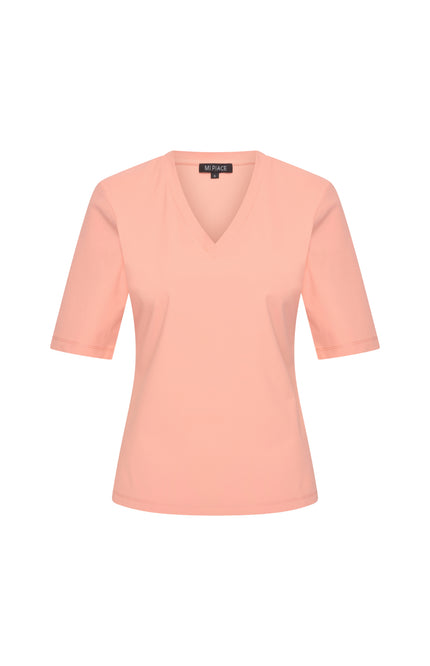 Mi Piace Travel Top Peach Amber 202271 Stretchshop.nl