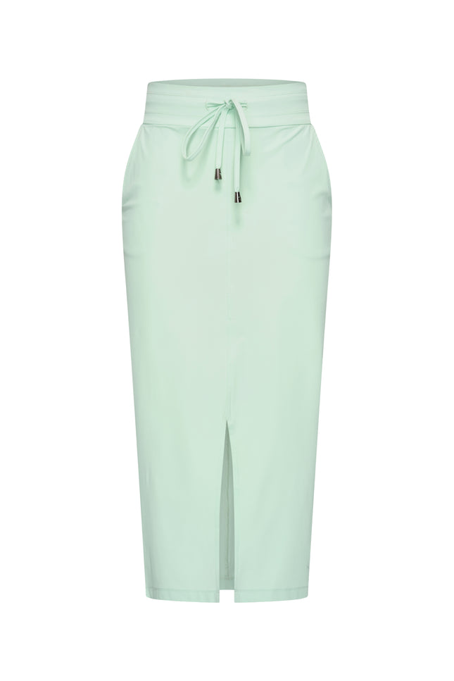 Mi Piace Heavy Travel Rok Pistachio 202424A Stretchshop.nl