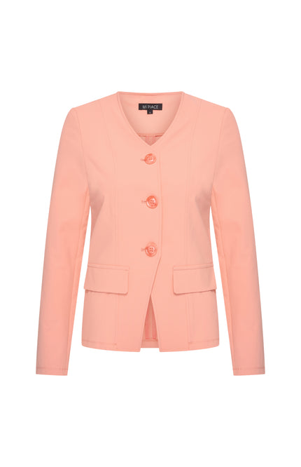 Mi Piace Travel Blazer Peach Amber 202824 Stretchshop.nl