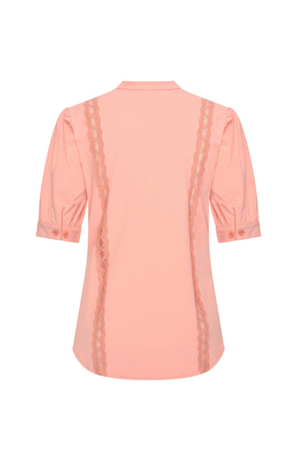 Mi Piace Travel Top Lace Peach Amber 202828 Stretchshop.nl
