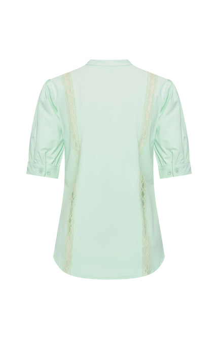 Mi Piace Travel Top Lace Pistachio 202828 Stretchshop.nl