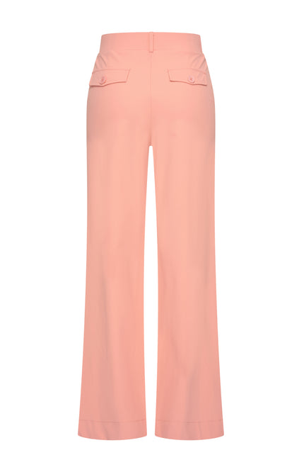 Mi Piace Heavy Travel Broek Peach Amber 202831A Stretchshop.nl