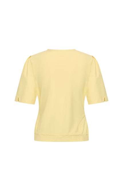 Mi Piace Travel Top Wrap Lemon Yellow 202838 Stretchshop.nl
