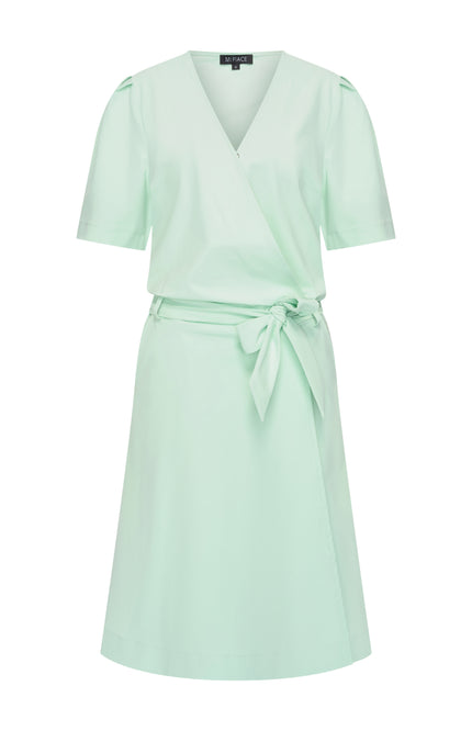 Mi Piace Travel Jurk Wrap Pistachio 202840 Stretchshop.nl