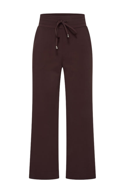 Mi Piace Travel Broek Flared Espresso 202089 Stretchshop.nl