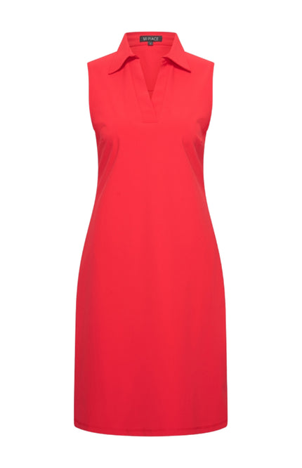 Mi Piace Travel Jurk Red 202443 Stretchshop.nl