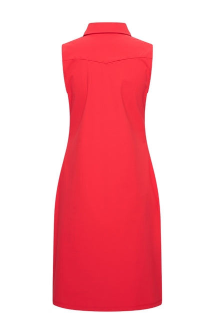 Mi Piace Travel Jurk Red 202443 Stretchshop.nl