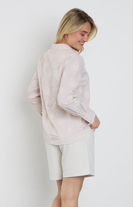 Freequent Blouse Fqlela Brilliant White Moonbeam 208104 Stretchshop.nl