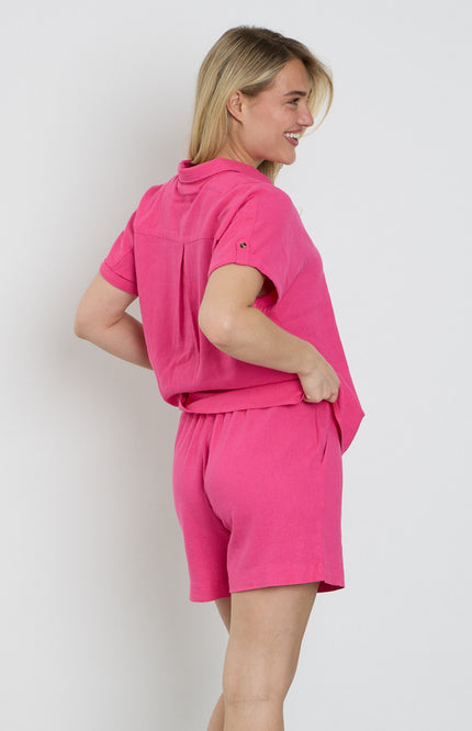 Freequent Blouse Fqlava Fuchsia Purple 127109 Stretchshop.nl