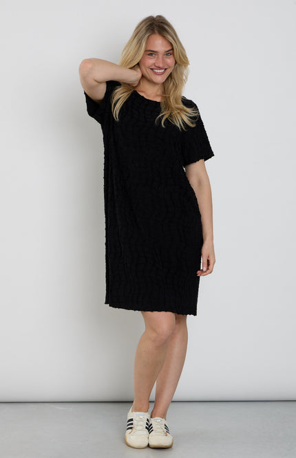 Freequent Jurk Fqalfi Black 208162 Stretchshop.nl