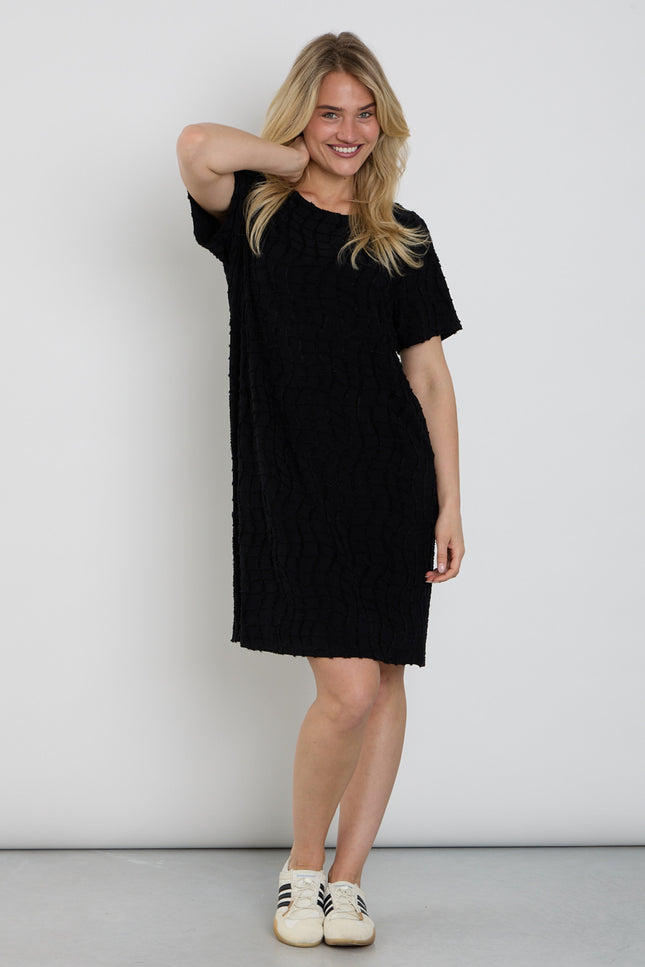 Freequent Jurk Fqalfi Black 208162 Stretchshop.nl