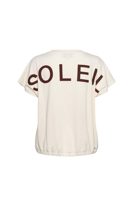 &Co woman Top Tosca Vanilla Chocolate TS150 Stretchshop.nl