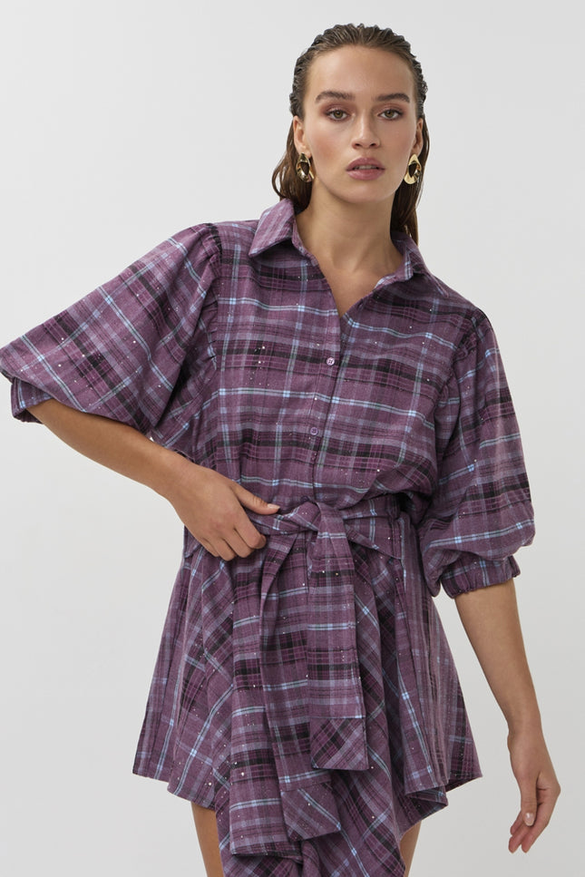 Studio Amaya Rok Iria Purple Stretchshop.nl