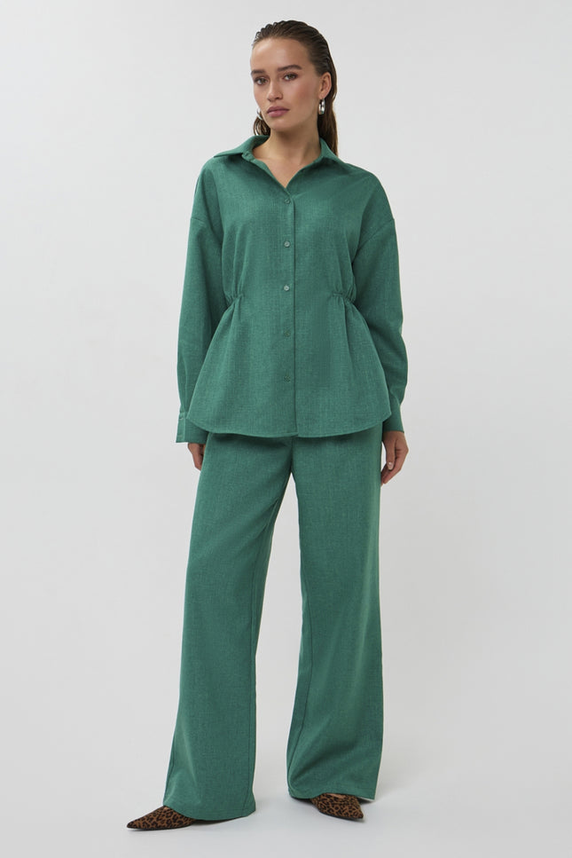 Studio Amaya Broek Jasmin Green Stretchshop.nl