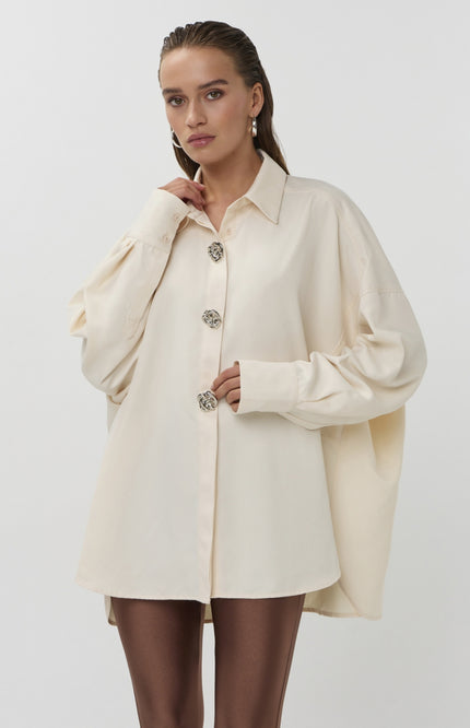 Studio Amaya Blouse Vesper White Stretchshop.nl