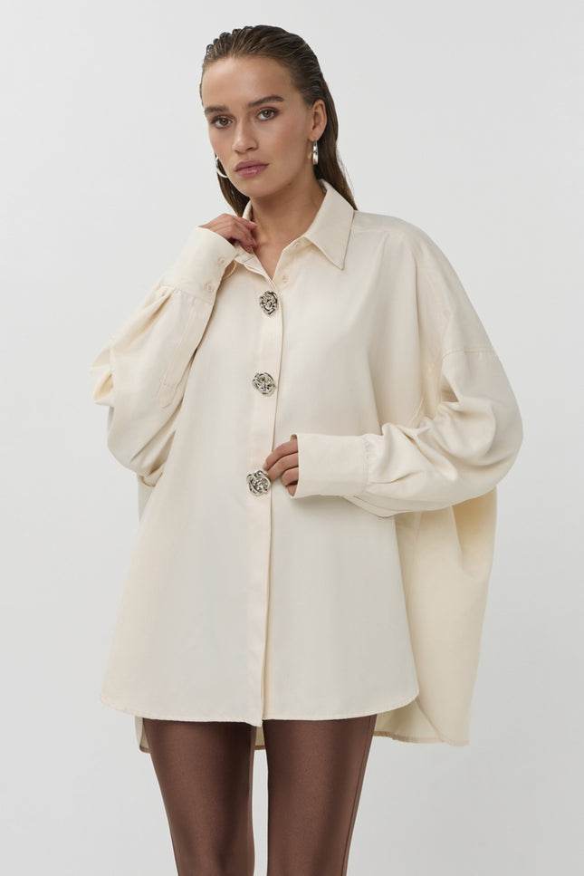 Studio Amaya Blouse Vesper White Stretchshop.nl