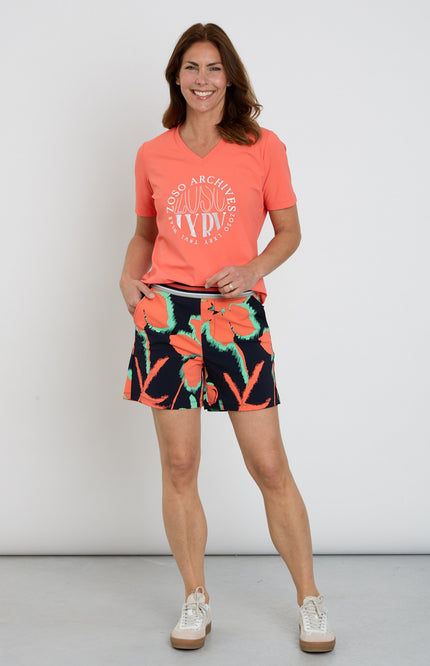 Zoso Travel Short Naomi Green 262 Stretchshop.nl