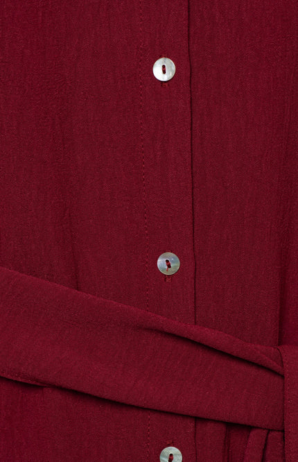 &Co woman Jurk Margo Claret DR303 Stretchshop.nl