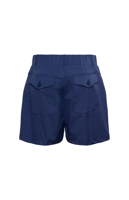 &Co woman Travel Short Posie Blue PA361 Stretchshop.nl