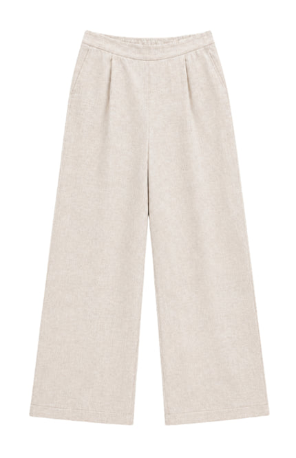 Elvira Casuals Broek Amelia Creme Stretchshop.nl