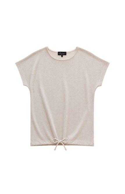 Elvira Casuals Top Natasha Creme Gold Stretchshop.nl