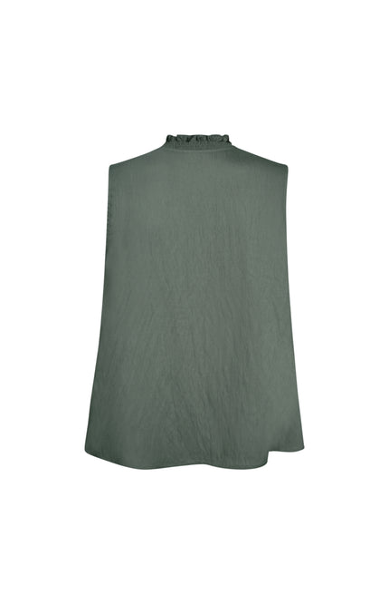 Freequent Blouse Fqesally Dark Forest 204376 Stretchshop.nl