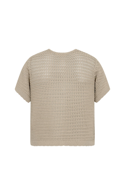 Freequent Vest Fqtota Silver Mink 207979 Stretchshop.nl