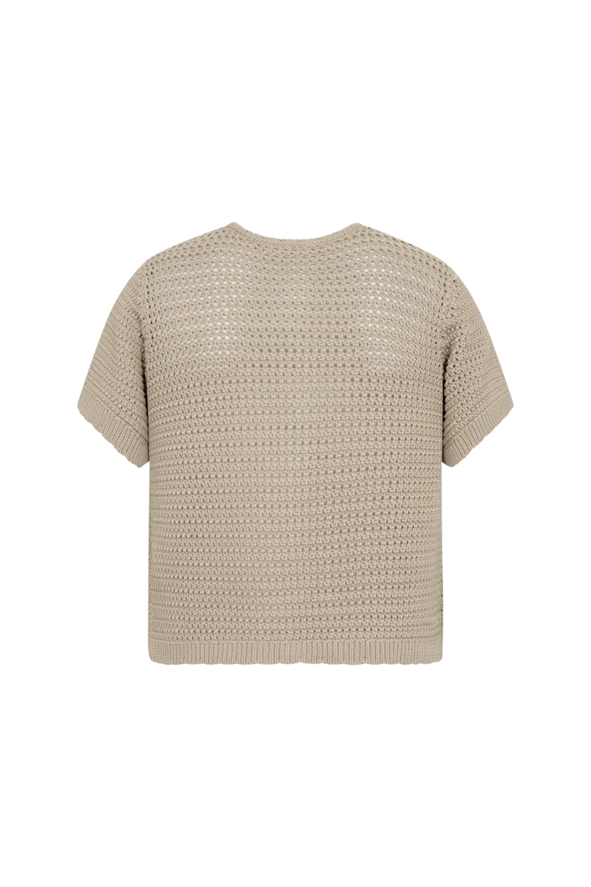Zilveren Mink vest van Freequent met een elegante pasvorm en zachte textuur, gedragen door een model.