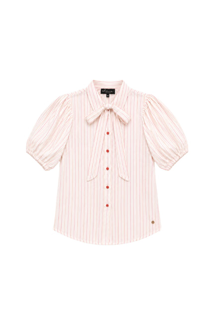 Elvira Casuals Blouse Siny Striped Linen Stretchshop.nl