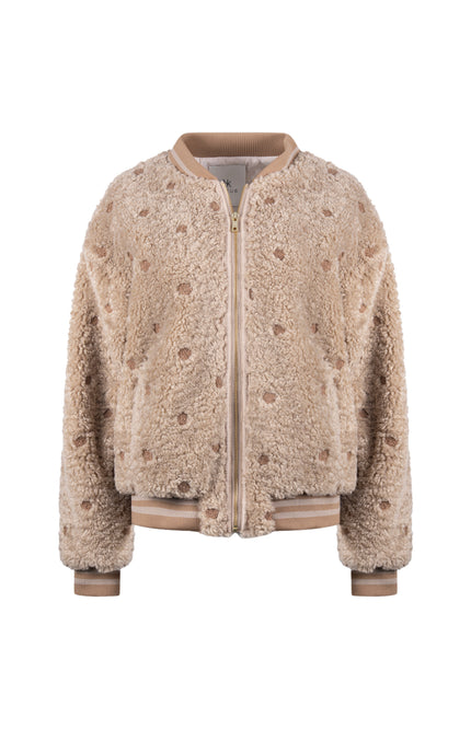 Jacket Henny Dots Sand NKF13114