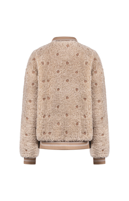 Jacket Henny Dots Sand NKF13114