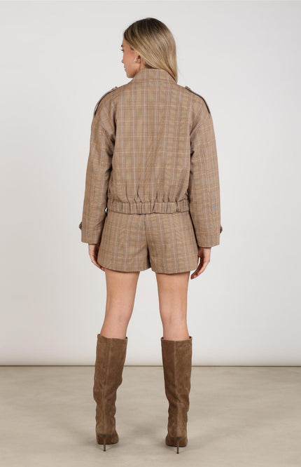 Short Esmee Toffee NKF09080