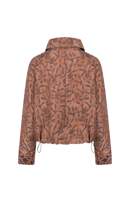 Jacket Daisey Flower Toffee NKF13122