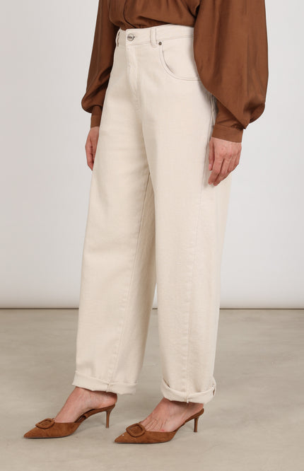 Broek Petra Offwhite NKF09124