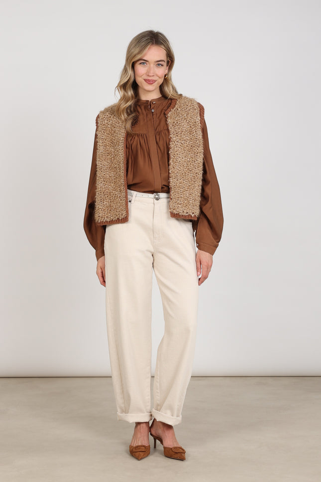 Broek Petra Offwhite NKF09124