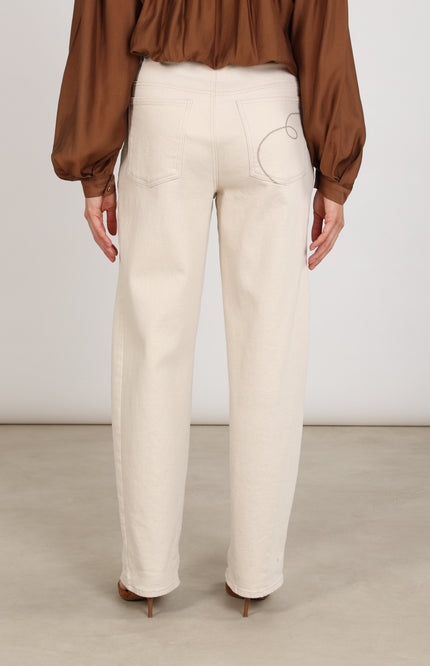 Broek Petra Offwhite NKF09124