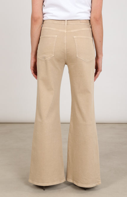 Broek Tessa Strass Sand NKF09114