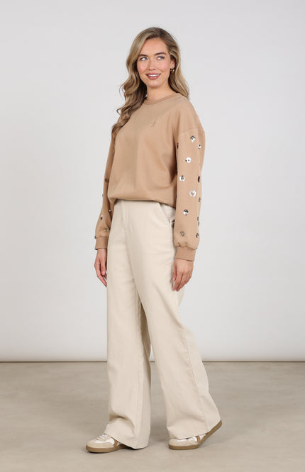 Broek Beverly Sand NKF09083