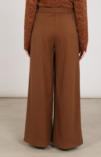 Broek Bodine Espresso NKF09076