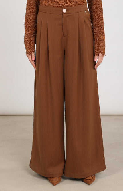 Broek Bodine Espresso NKF09076