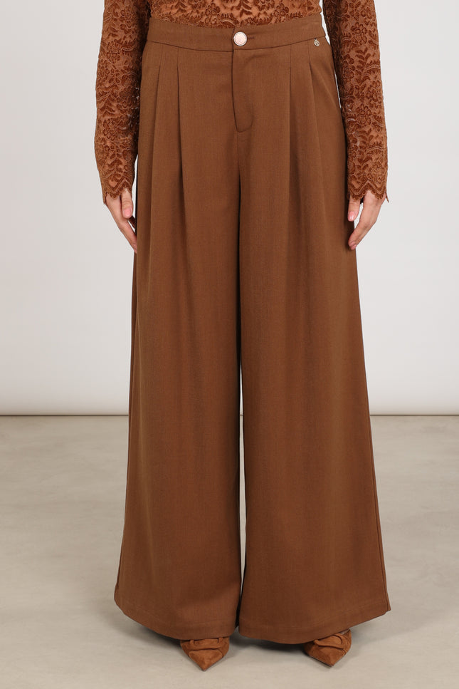 Broek Bodine Espresso NKF09076