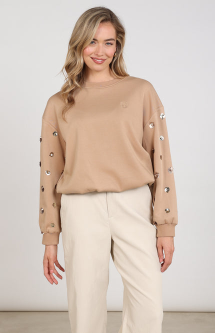 Trui Sara Paillet Toffee NKF03066