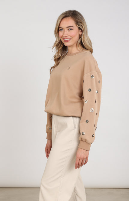 Trui Sara Paillet Toffee NKF03066