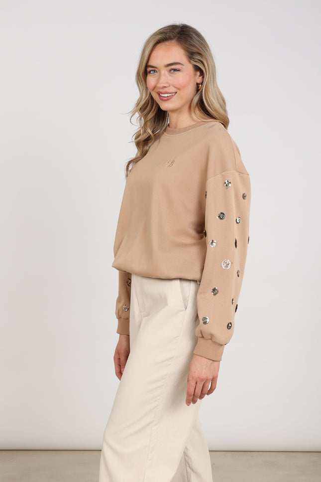 Trui Sara Paillet Toffee NKF03066